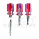 Plastic Handle Stubby Screw Driver 1.5" Changeable Bits (Philips/Slot)