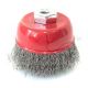 Mikawa Crimped Cup Brush (Stainless Steel)