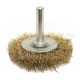 Crimped Wheel Brush with Shank 1/4" x 2"