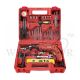 DCK Corded Electric Impact Drill Tool Kit Set (Key Chuck) 13MM 500W